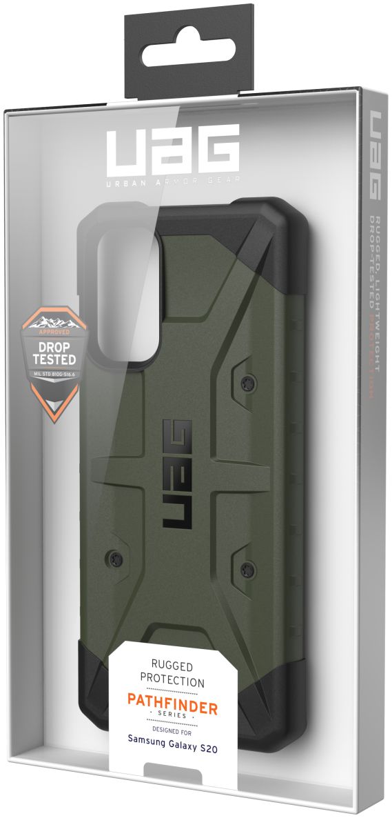 Urban Armor Gear Pathfinder Samsung Galaxy S20 Hoesje Olive Drab afbeelding 14