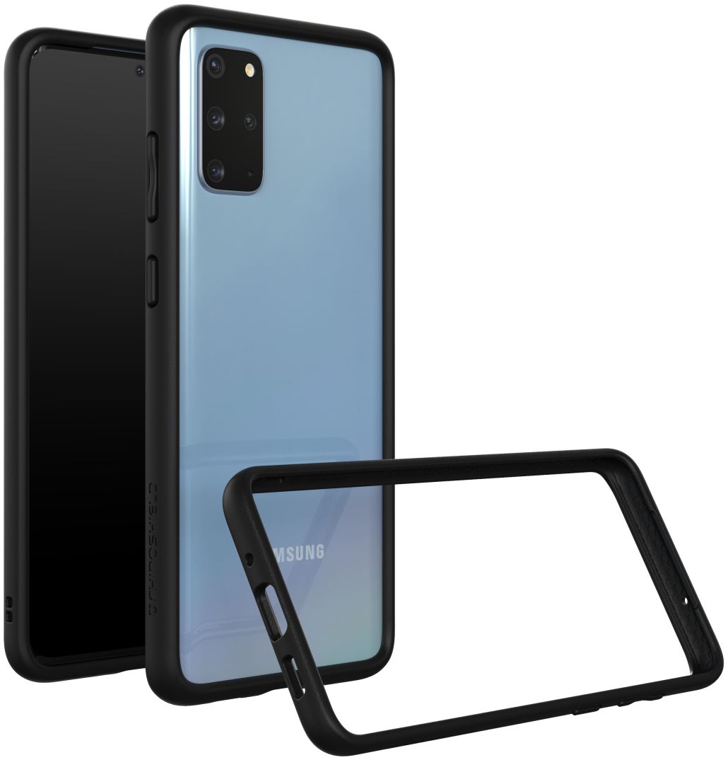 RhinoShield CrashGuard Samsung Galaxy S20 Plus Hoesje Bumper Zwart afbeelding 2