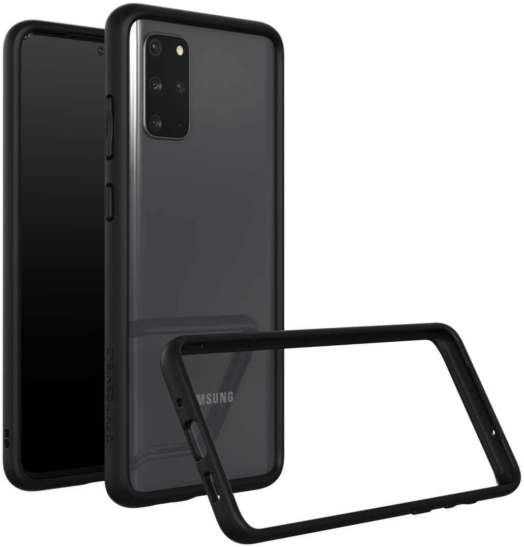 RhinoShield CrashGuard Samsung Galaxy S20 Plus Hoesje Bumper Zwart afbeelding 4