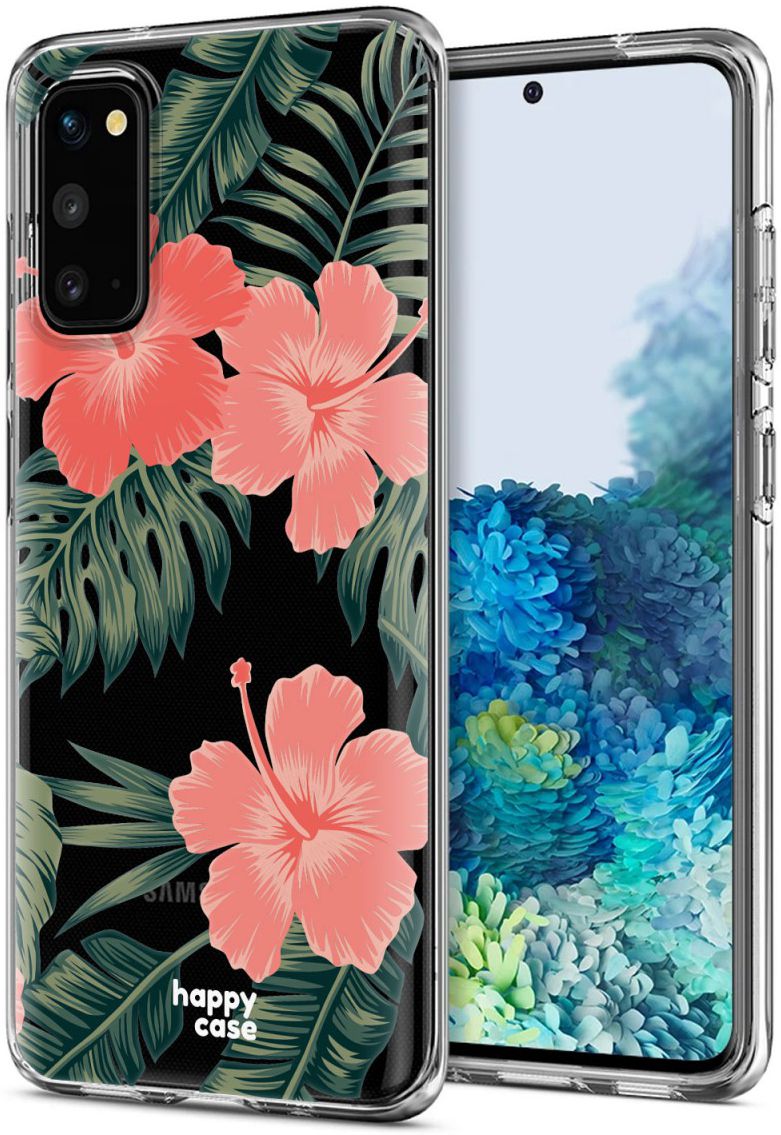 HappyCase Samsung Galaxy S20 Hoesje Flexibel TPU Tropic Vibe Print afbeelding 2