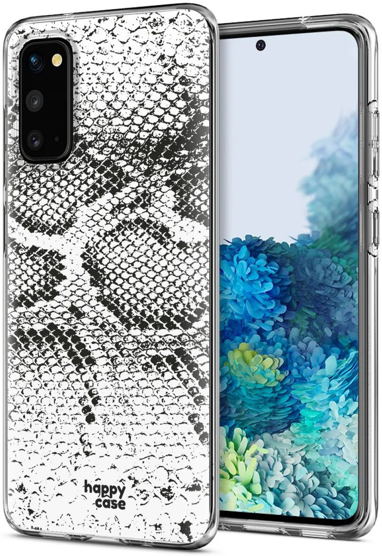 HappyCase Samsung Galaxy S20 Hoesje Flexibel TPU Slangen Print afbeelding 2