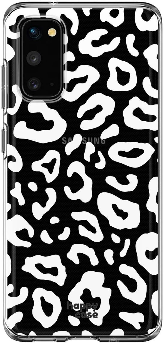 HappyCase Samsung Galaxy S20 Hoesje Flexibel TPU Luipaard Print afbeelding 1