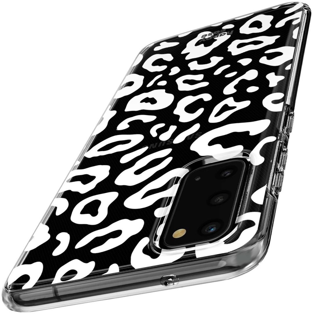 HappyCase Samsung Galaxy S20 Hoesje Flexibel TPU Luipaard Print afbeelding 9