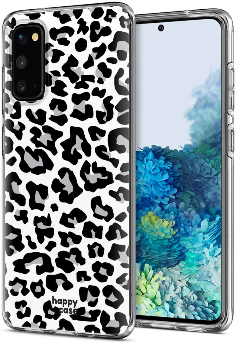 HappyCase Samsung Galaxy S20 Hoesje Flexibel TPU Panter Print afbeelding 2