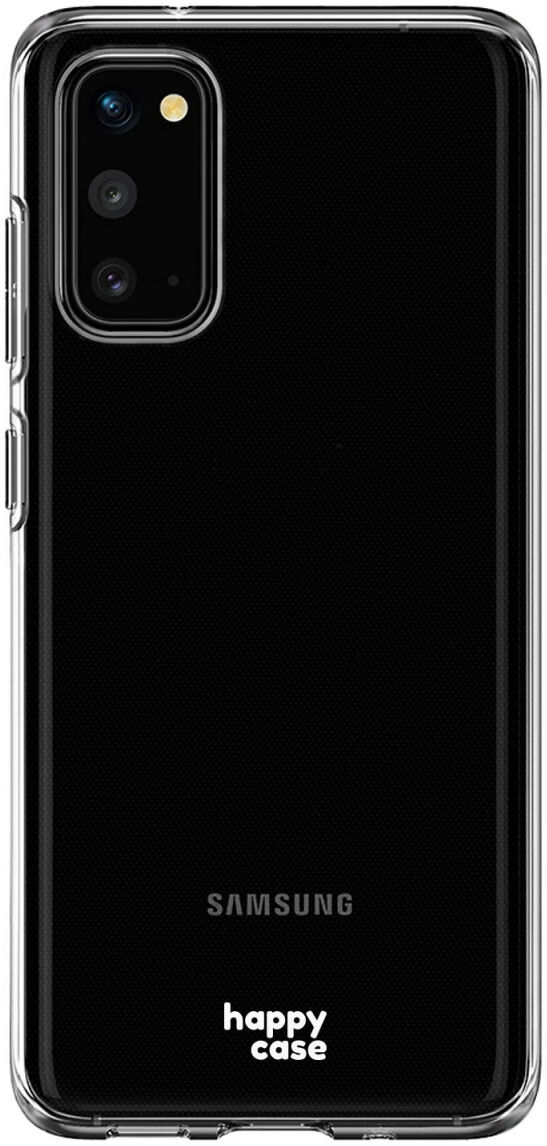 HappyCase Samsung Galaxy S20 Hoesje Flexibel TPU Clear Print afbeelding 1