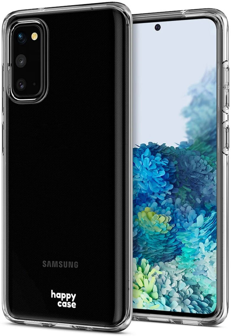 HappyCase Samsung Galaxy S20 Hoesje Flexibel TPU Clear Print afbeelding 2