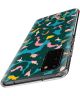 HappyCase Samsung Galaxy S20 Hoesje Flexibel TPU Summer Leopard Print