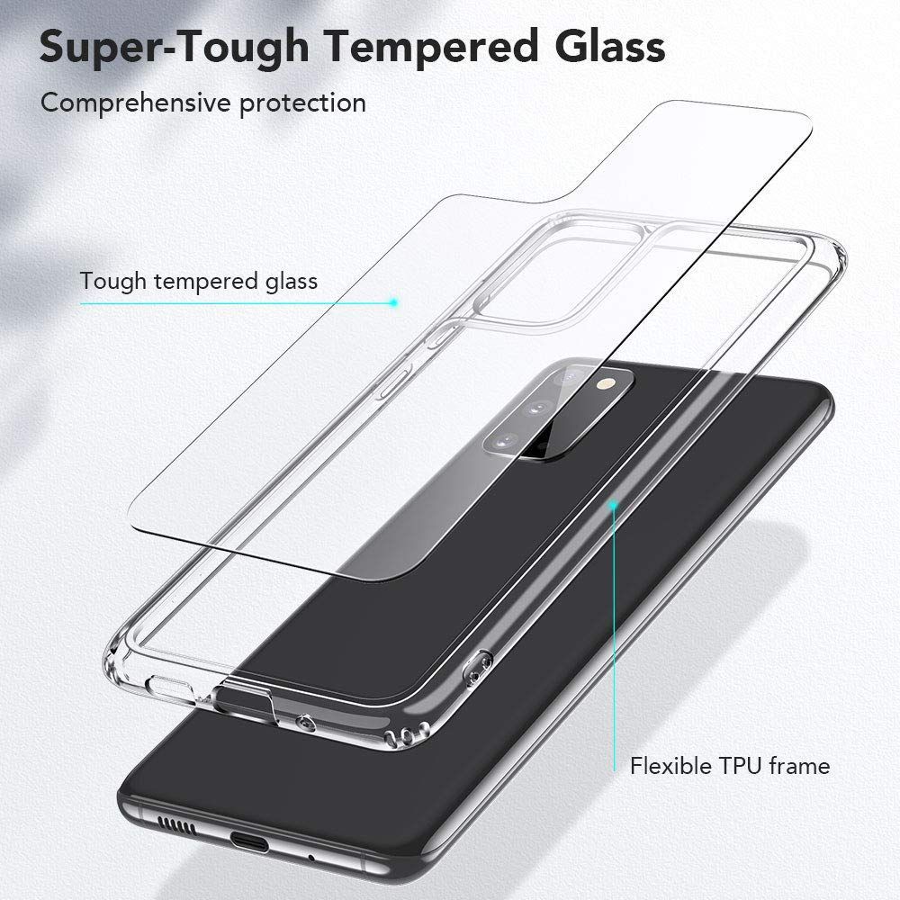 ESR Ice Shield Samsung Galaxy S20 Hoesje Back Cover Transparant afbeelding 6