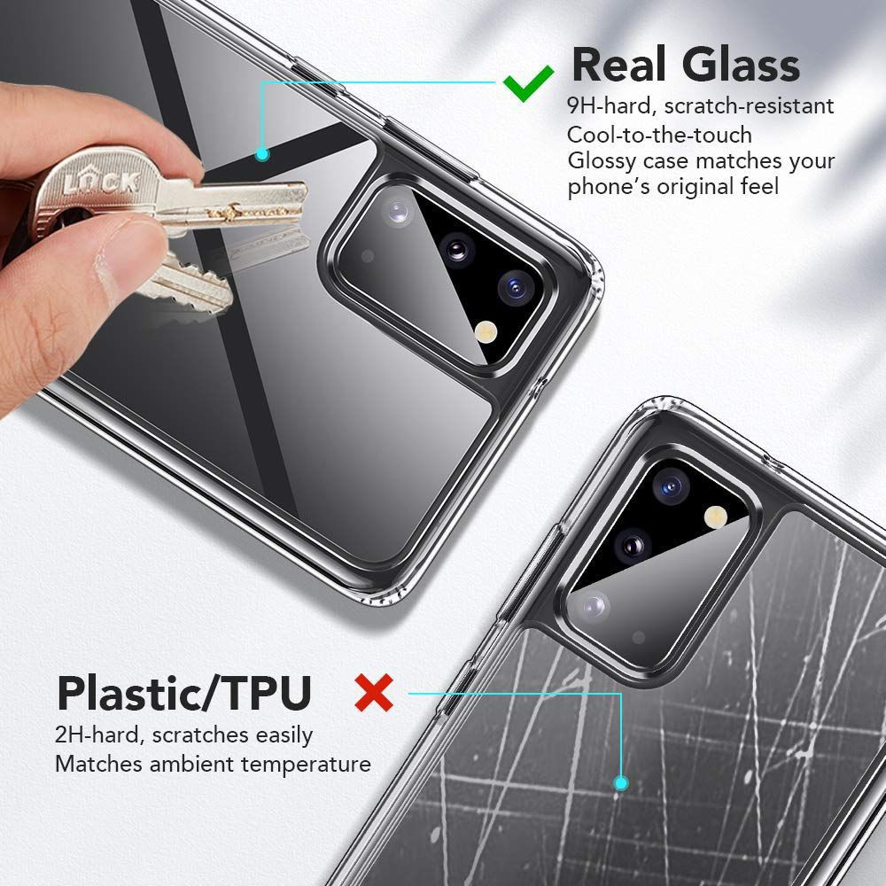 ESR Ice Shield Samsung Galaxy S20 Hoesje Back Cover Transparant afbeelding 7