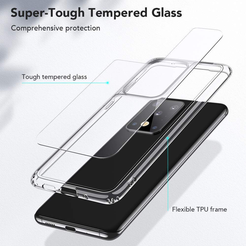 ESR Ice Shield Samsung Galaxy S20 Ultra Hoesje Transparant afbeelding 6