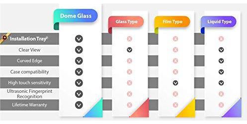 Whitestone Dome Glass Samsung Galaxy S20 Screen Protector afbeelding 6