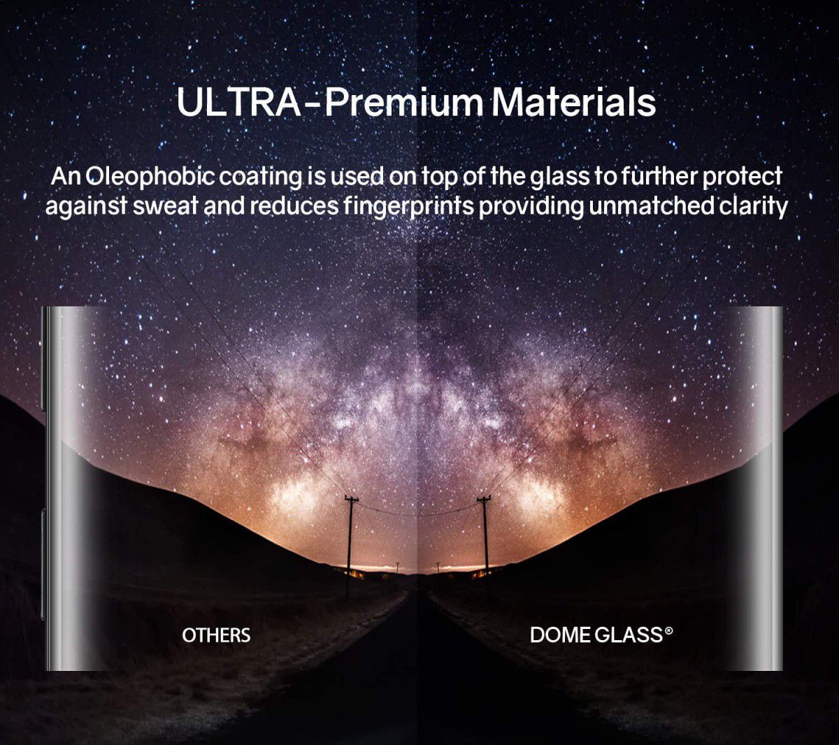 Whitestone Dome Glass Samsung Galaxy S20 Ultra Screen Protector afbeelding 6