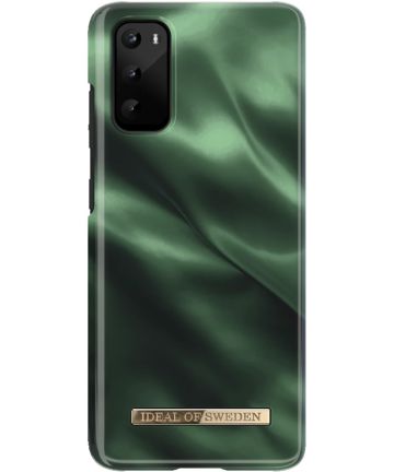 iDeal of Sweden Fashion Samsung Galaxy S20 Hoesje Emerald Satin Hoesjes