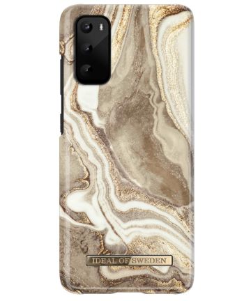 iDeal of Sweden Fashion Samsung Galaxy S20 Hoesje Golden Sand Marble Hoesjes