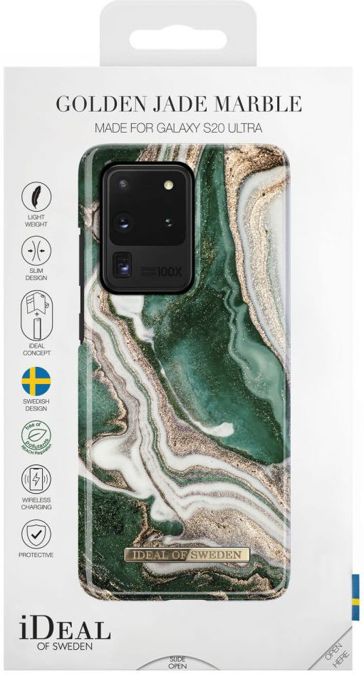 iDeal of Sweden Samsung Galaxy S20 Ultra Fashion Hoesje Golden Jade afbeelding 2