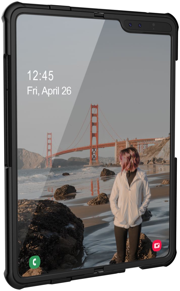 Urban Armor Gear Monarch Hoesje Samsung Galaxy Fold Zwart afbeelding 5