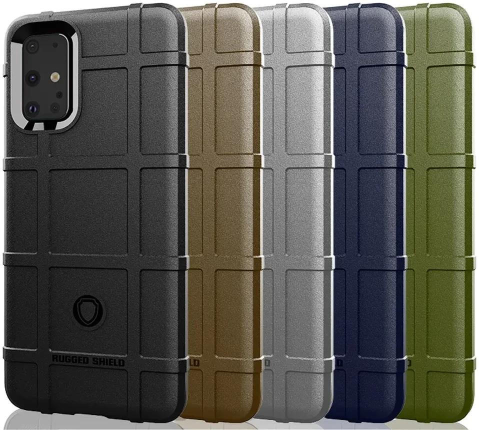 Samsung Galaxy S20 Plus Hoesje Shock Proof Rugged Shield Groen afbeelding 1
