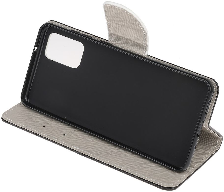 Samsung Galaxy S20 Plus Portemonnee Hoesje met Print Do not Touch afbeelding 3