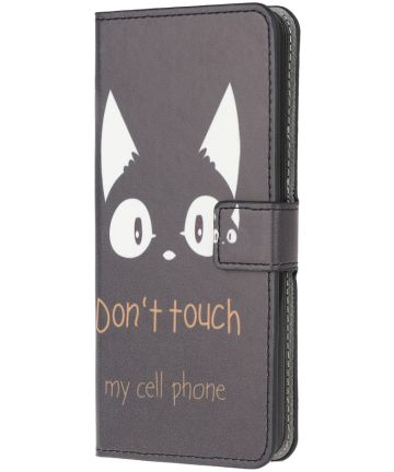 Samsung Galaxy S20 Portemonnee Hoesje met Print Don't Touch Hoesjes
