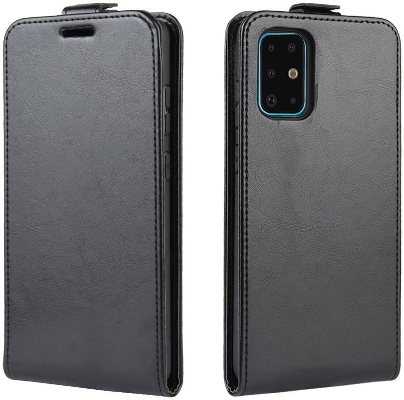 Samsung Galaxy S20 Plus Flip Hoesje Verticaal Zwart afbeelding 2