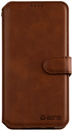 AZNS Samsung Galaxy S20 Plus Hoesje Wallet Case Kunst Leer Bruin afbeelding 3