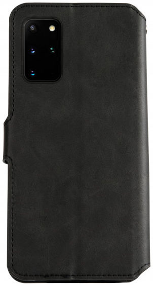 AZNS Samsung Galaxy S20 Plus Hoesje Wallet Case Kunst Leer Zwart afbeelding 2