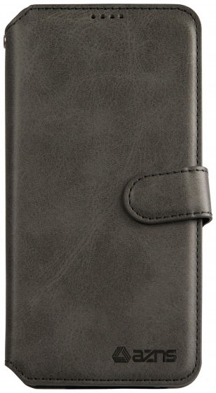 AZNS Samsung Galaxy S20 Plus Hoesje Wallet Case Kunst Leer Grijs afbeelding 3