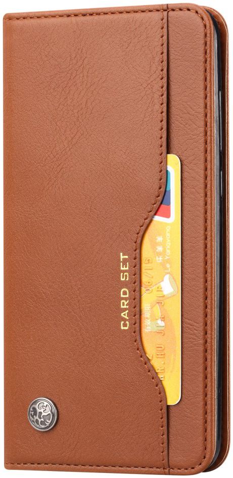 Samsung Galaxy S20 Plus Hoesje Portemonnee Stand Bruin afbeelding 1