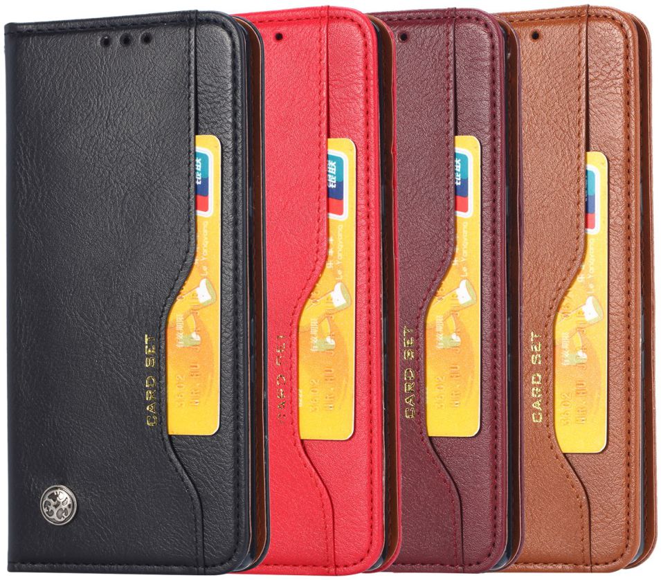 Samsung Galaxy S20 Plus Hoesje Portemonnee Stand Bruin afbeelding 8