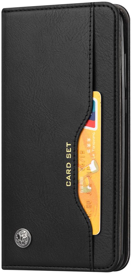 Samsung Galaxy S20 Hoesje Portemonnee Book Case Stand Pasjes Zwart afbeelding 2