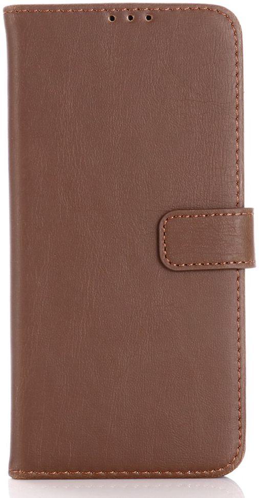 Samsung Galaxy S20 Hoesje Retro Wallet Book Case Kunst Leer Bruin afbeelding 2