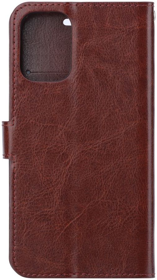 Samsung Galaxy S20 Hoesje Wallet Book Case Pasjes Kunst Leer Bruin afbeelding 3