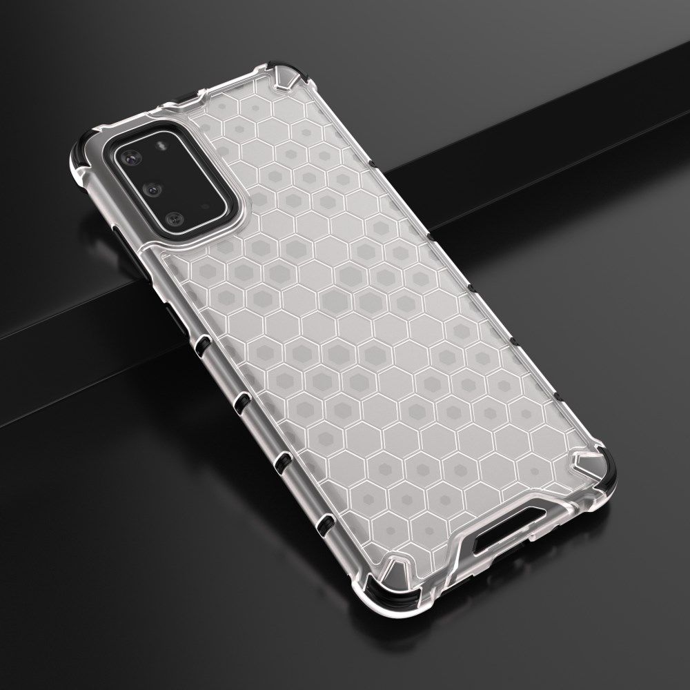 Samsung Galaxy S20 Plus Hybride Honinggraat Hoesje Wit afbeelding 6
