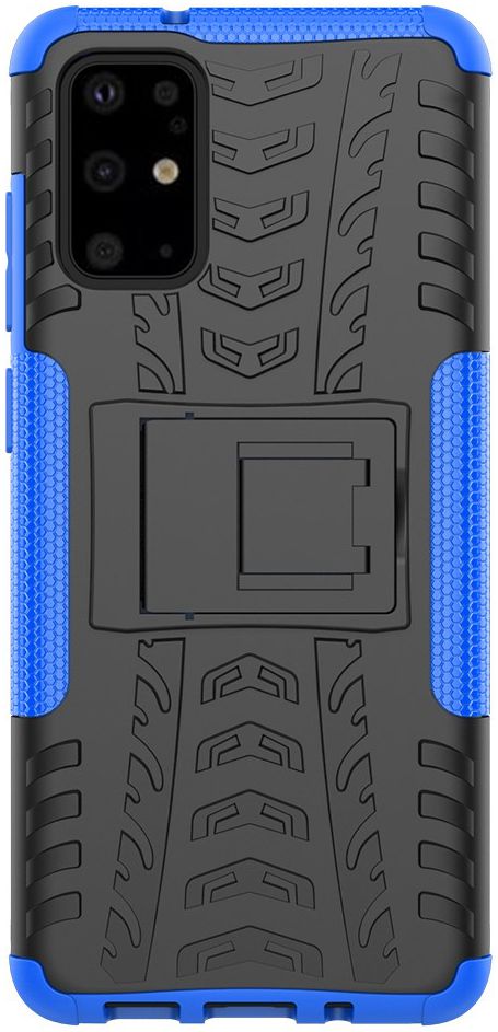 Samsung Galaxy S20 Plus Hybride Kickstand Hoesje Blauw afbeelding 1