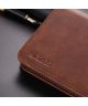 AZNS Samsung Galaxy S20 Plus Hoesje Wallet Book Case Kunst Leer Coffee