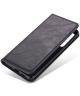 AZNS Samsung Galaxy S20 Plus Hoesje Retro Portemonnee Book Case Zwart