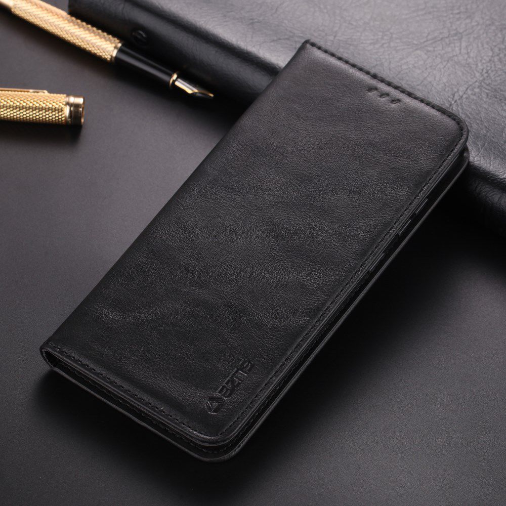 Samsung Galaxy S20 Hoesje Retro Portemonnee Stand Kunst Leer Zwart afbeelding 4