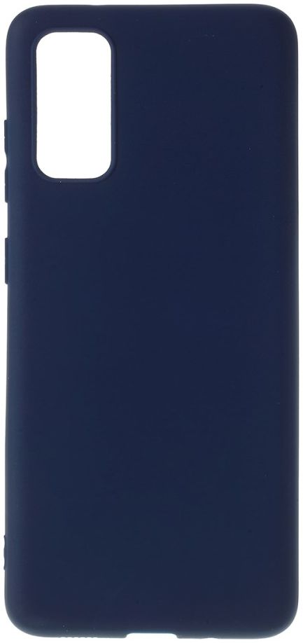 Samsung Galaxy S20 Hoesje Matte Flexibele TPU Back Cover Case Blauw afbeelding 1