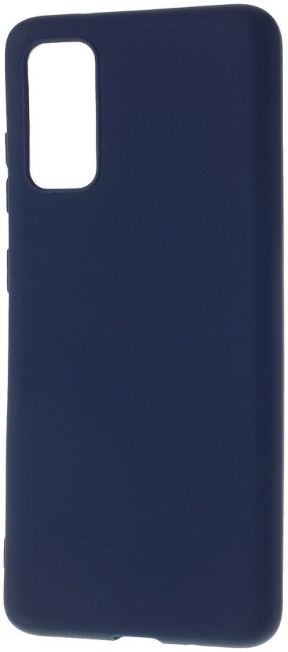 Samsung Galaxy S20 Hoesje Matte Flexibele TPU Back Cover Case Blauw afbeelding 2