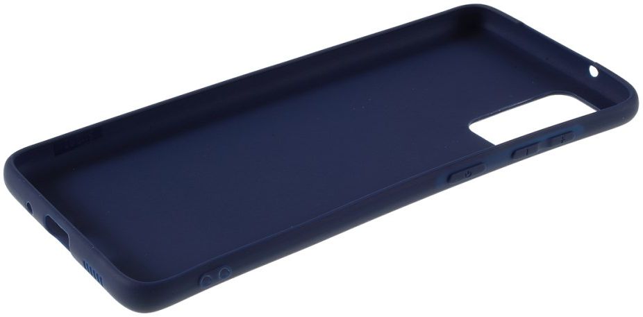 Samsung Galaxy S20 Hoesje Matte Flexibele TPU Back Cover Case Blauw afbeelding 5