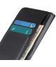 Samsung Galaxy S20 Hoesje Stand Portemonnee Pasjes Kunst Leer Zwart