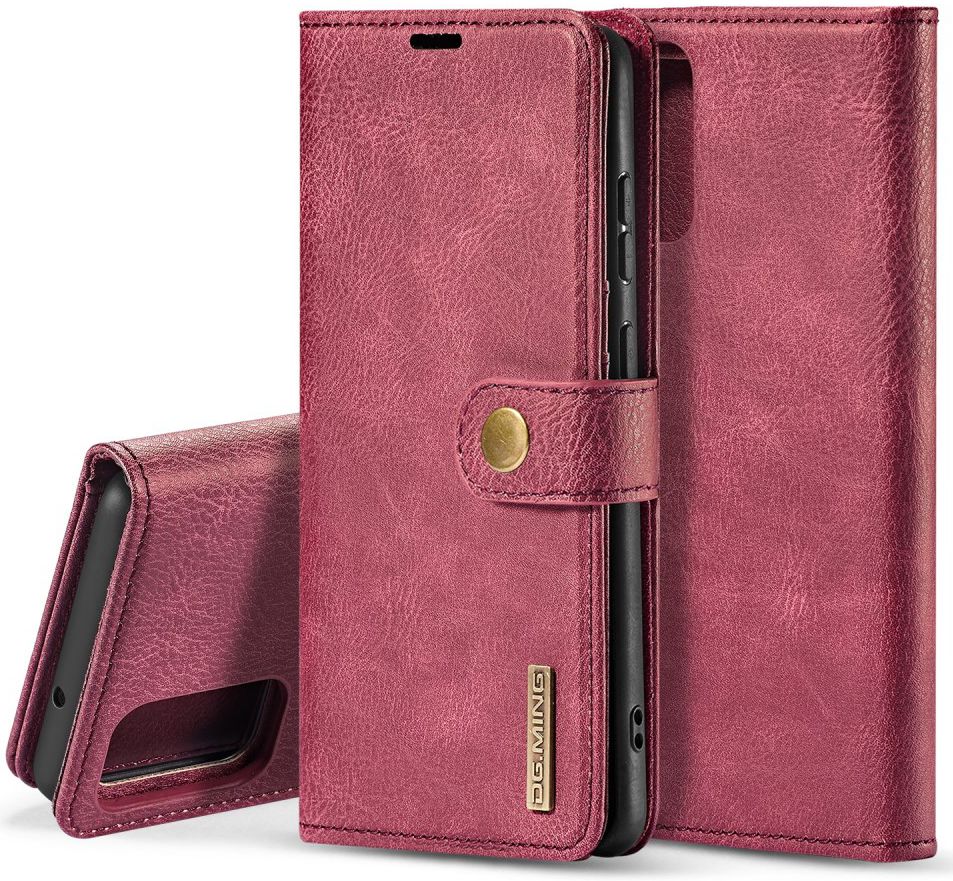 Samsung Galaxy S20 Plus Hoesje 2-in-1 Book Case en Back Cover Rood afbeelding 10
