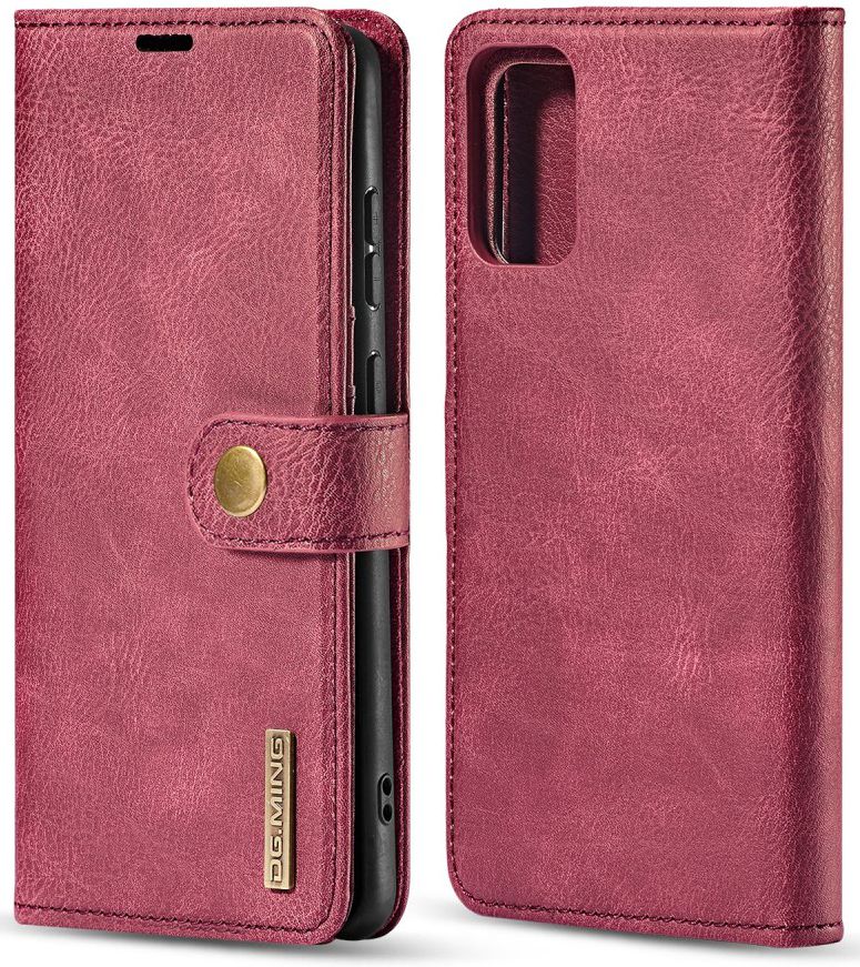Samsung Galaxy S20 Plus Hoesje 2-in-1 Book Case en Back Cover Rood afbeelding 7