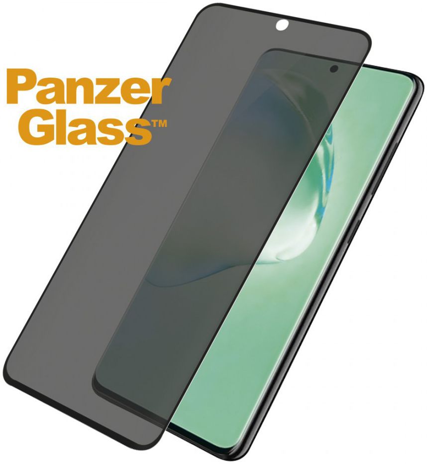 PanzerGlass Privacy Glass Samsung S20 Plus Screen Protector Zwart afbeelding 2