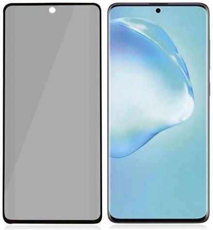 PanzerGlass Privacy Glass Samsung Galaxy S20 Screen Protector Zwart afbeelding 4