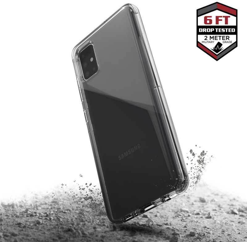 Raptic Air Samsung Galaxy A51 Back Cover Hoesje Transparant afbeelding 3