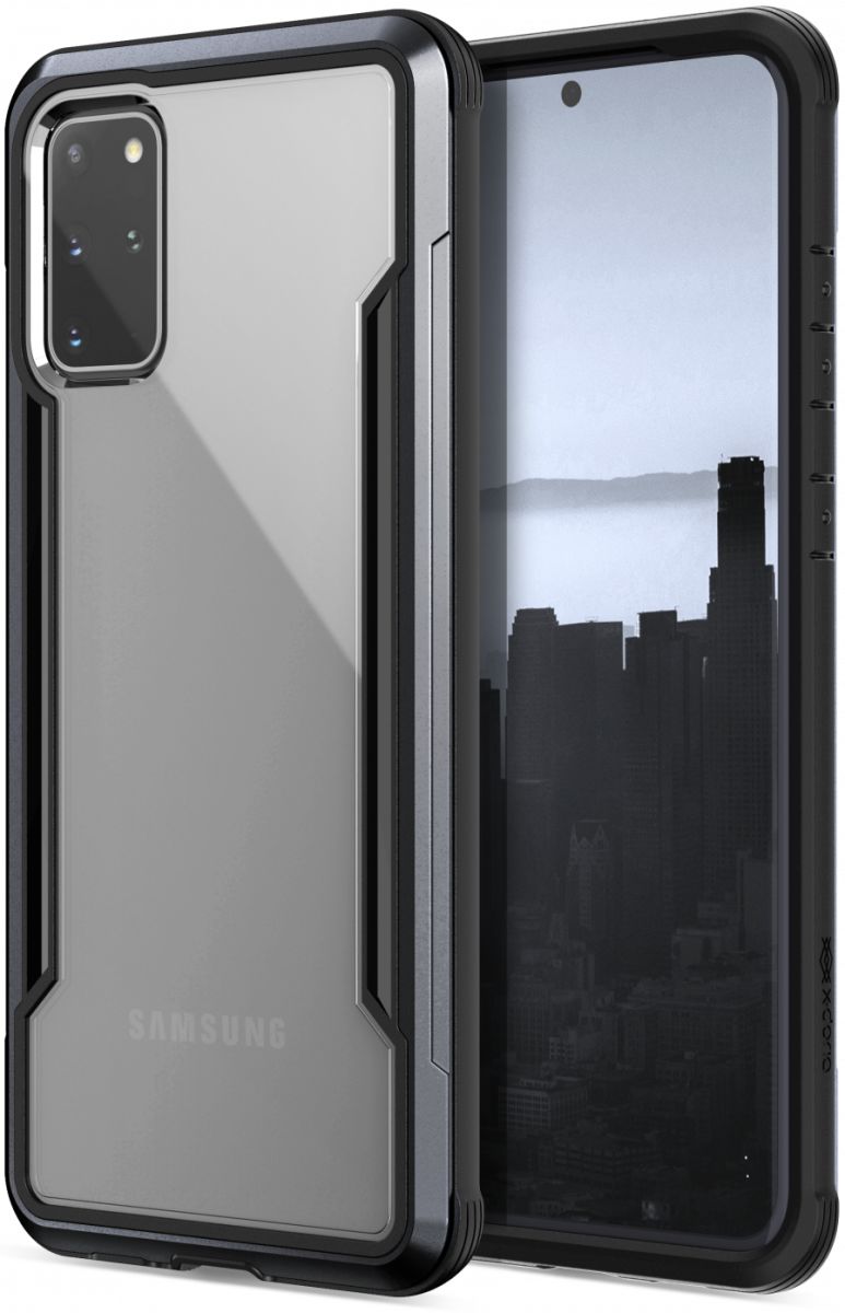 Raptic Shield Samsung Galaxy S20 Plus Case Militair Getest Zwart afbeelding 2
