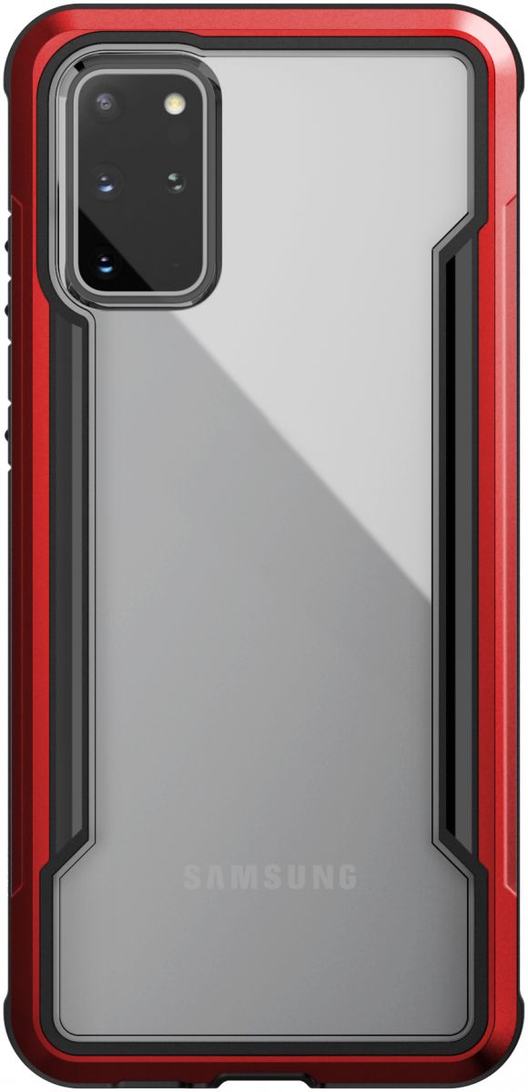 Raptic Shield Samsung Galaxy S20 Plus Case Militair Getest Rood afbeelding 1