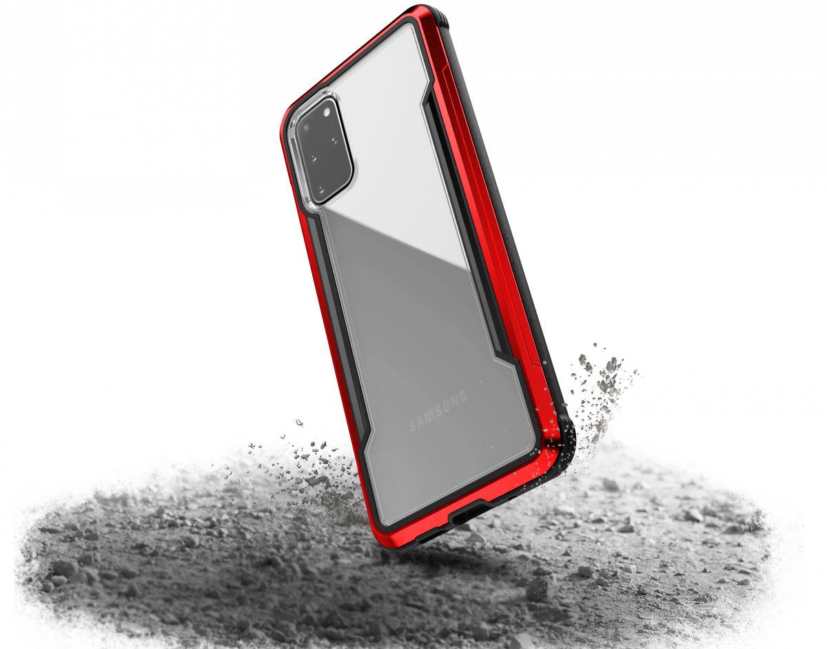 Raptic Shield Samsung Galaxy S20 Plus Case Militair Getest Rood afbeelding 13