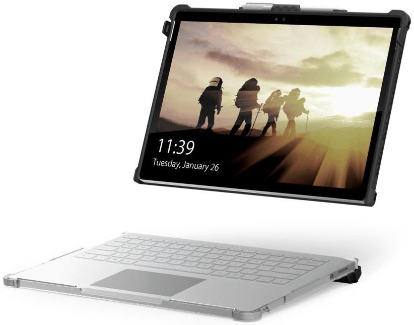 Urban Armor Gear Plasma Microsoft Surface Book 2 Hoesje Ice afbeelding 2